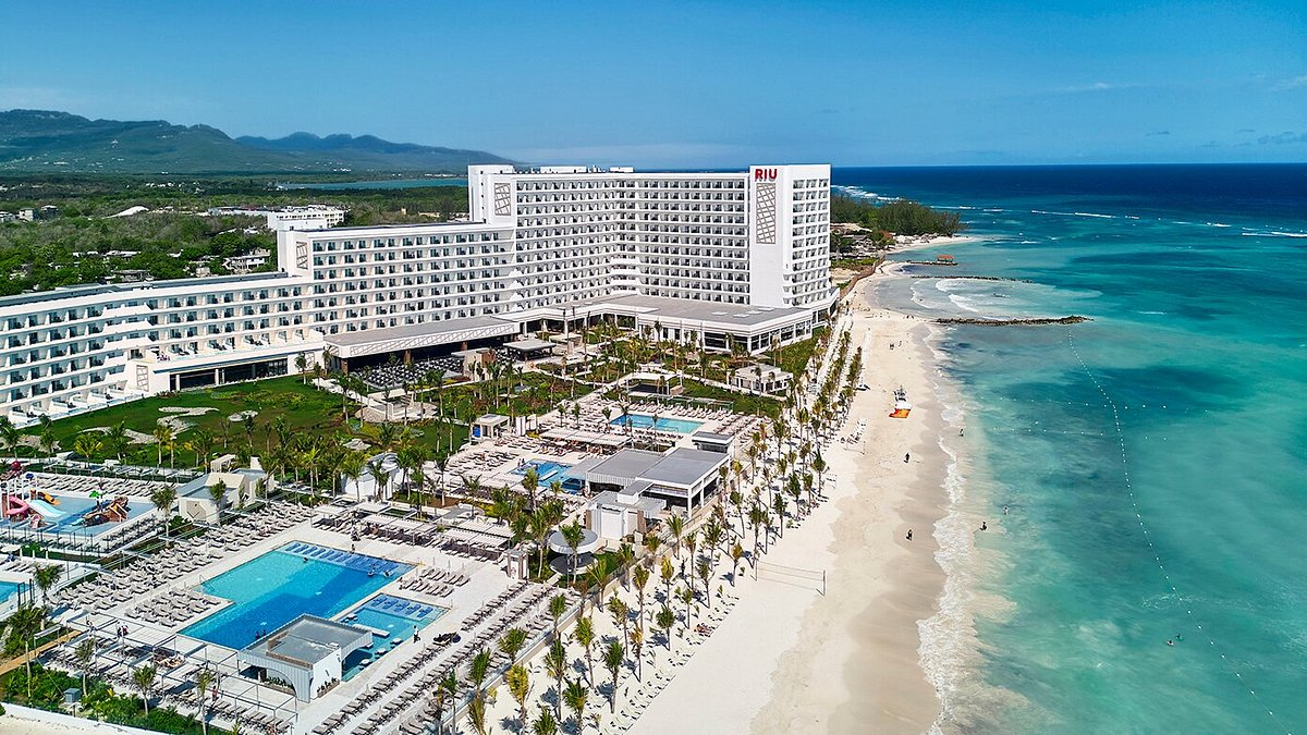Riu 海滨度假村航拍图